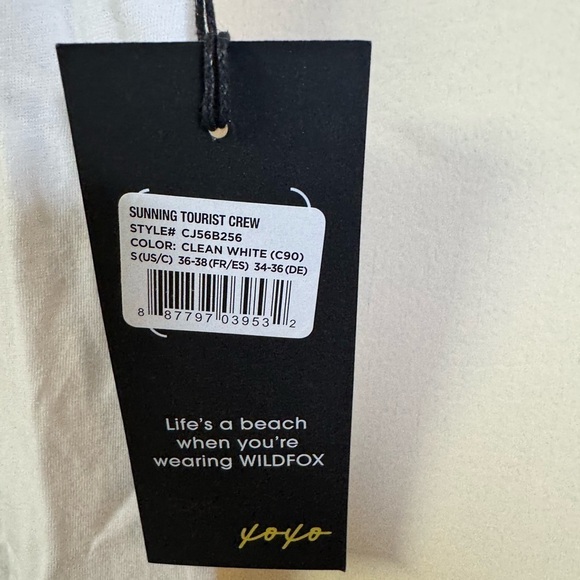 Wildfox Bathing Suit Cover Up S - Picture 4 of 4